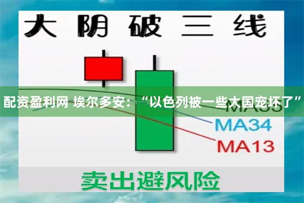 配资盈利网 埃尔多安：“以色列被一些大国宠坏了”