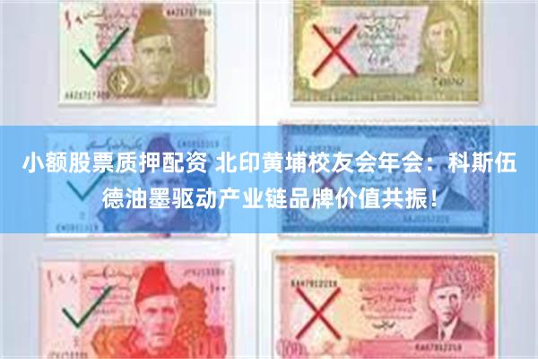 小额股票质押配资 北印黄埔校友会年会：科斯伍德油墨驱动产业链品牌价值共振！